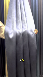lilac.curtain - Y6 Yasmine Hotel-grade Blackout Curtain / Ready Made / Soft-touch / Linen Texture Hook Eyelet (170cm-400cm)