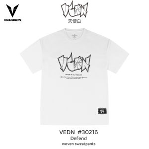 VEIDOORN Short-Sleeved Defensive Basketball Clothes T-shirt Mens American Basketball Training Wear Sports Running Top Breathable Mesh Fashion