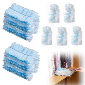10pcs Replacement Heads Duster Disposable Short Duster Refills Bulk for Cleaning Home Office Blinds Car Surface Dust Clean Tool
