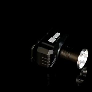 OneLight Senter Kepala LED Zoom Cahaya Putih Type C Indikator Baterai GCS Wolf Head - YSShop