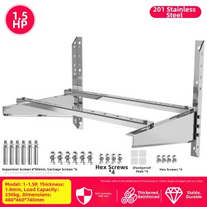 BESSGROUP | Sturdy Stainless Steel Air Conditioner Bracket