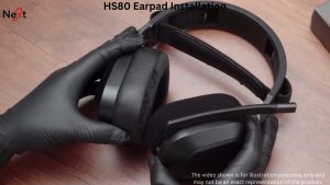 🔥𝗥𝗘𝗔𝗗𝗬 𝗦𝗧𝗢𝗖𝗞🔥Premium Replacement Earpads Corsair HS80 RGB Headset Protein Leather Cooling