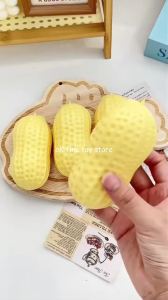 New Peanut Stress Toys Squeeze Ball Squishy Toy Buttery-Soft Feel Fidget Toy ASMR Sensory Anti Stress Toys for Kids&Adults