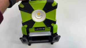 Luceco LCWR9G60 Rechargeable Mini Clamp LED Worklight | 900 Lumens | 9W | 6000K Daylight | USB Rechargeable | IP54 Waterproof