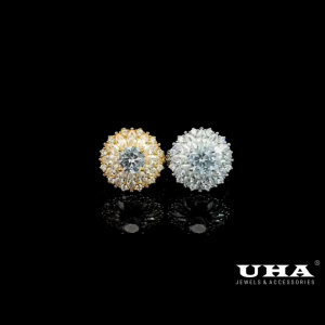 N1368 Nhẫn nữ đính đá Cz cao cấp sáng lấp lánh UHA