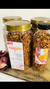 Bawang Goreng Tanpa tepung Premium 200Gram PLUS Caksnack bawang goreng