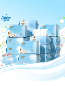 COROU | Baby Cotton Wipes 100 Sheets 18 Packs