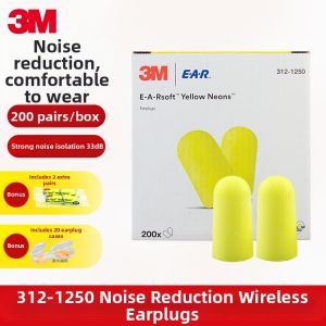 3M | Noise Reduction Earplugs For Sleeping Travel And Industrial Use