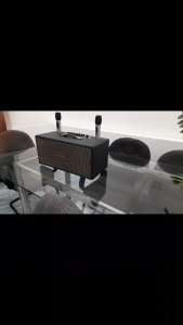 Loa Kéo Karaoke Cao Cấp Chống Hú Hệ Thống 4 Loa Công Suất Lớn Tặng Kèm 2 Micro Không Dây Hát Cực Nhẹ Chất Âm Trong Sáng Hỗ Trợ Nâng Tiếng - Loa Xách Tay Karaoke Volume Chỉnh Riêng Cho Mic Và Nhạc BH 12T