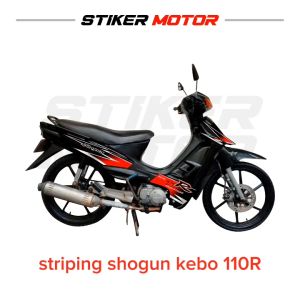 SH29 Striping Stiker Sticker Suzuki Shogun Kebo 110 R Tahun 1996 1997 1998 1999 Motif Ori Variasi Lz