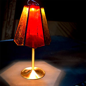 Retro Amber Antique Lampshade Outdoor