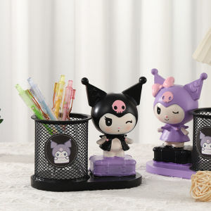 Cute Resin Student Desk Organizer Pen Holder Gift