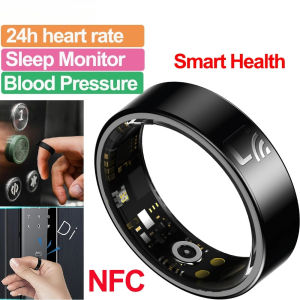 2025 Vòng thông minh NFC Mới-5ATM Không Thấm Nước Vòng thể dục sức khỏe 24/7 Điều Khiển Cử chỉ Đa chế độ thể thao Tiên Tiến Bộ theo dõi sức khỏe Cho Nam Giới Và Phụ Nữ Tương Thích Với Android & IOS