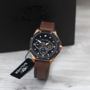Jam Tangan Wanita Original: Balmer 7932 Tanggal Chrono Aktif Sport Tali Kulit