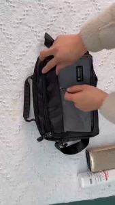 VIVI BAGS#4032 Functional Messenger bag for male crossbody/shoulder bag nylon for daily nylon often marketed as a large-capacity waterproof crossbody or shoulder bag for men.