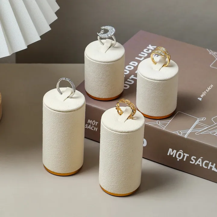 Giá Đỡ Nhẫn Nhung Siêu Sợi 1 Chiếc, Đế Kim Loại Cao Thấp, Giá Đỡ Trang ...