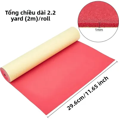 Cuộn Xốp EVA Tự Dính Dày 3mm Kích Thước 78.7x11.8 Inch Dùng Để Bảo Vệ Đồ Nội Thất Lấp Khe Hở Trang Phục & Dự Án Thủ Công
