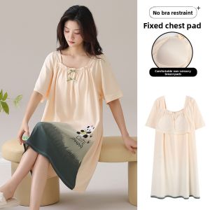 MiiOW | Miiow Pure Cotton Summer Sleepwear Womens Short Sleeve Shorts Home Clothes Set Sweet Cute Style Comfortable Lightweight Casual