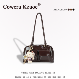 Retro Luxury Bowling Style Underarm Bag 2026 New