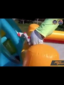 INTEX Bouncy Castle Indoor Trampoline Indoor Jumping Toy Kindergarden Playground Mainan Budak 48260