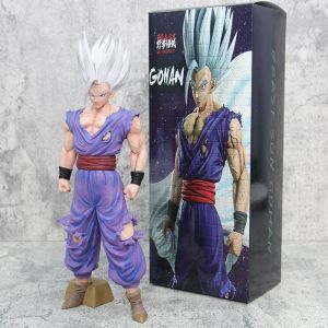 33cm Dragon Ball Z Figures: Son Gohan & Goku Super Saiyan Statues