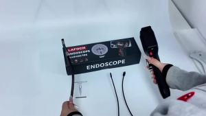 360° Articulating Borescope 1080P Endoscope Camera with Light ForAutomotive Diesel