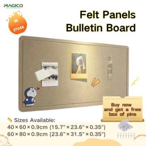 Papan Organizer Dinding 60x80cm - Papan Felt untuk Blind Box Mainan Koleksi Memo | Gift Pin