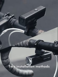 【Giao hàng địa phương】ROCKBROS Đèn pha xe đạp 1000LM Đèn xe đạp đường MTB thông minh chống nước Hợp kim nhôm Đèn pin Phụ kiện xe đạp