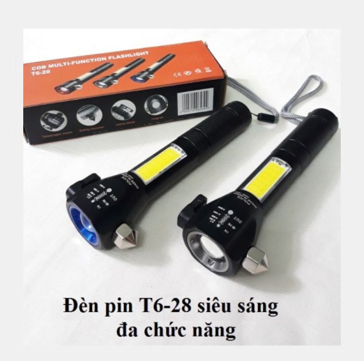 Đèn pin T6-28 đa chức năng | Lazada.vn