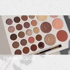 FRANK COLOR Eyeshadow Pallete Thin and Glittering Pearlescent 26 Color Eyeshadow XX118