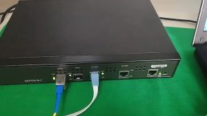 EPON OLT 2PON Ports FTTH CATV OLT with 2PCS PON MODULE VSOL GPON OLT 1PON