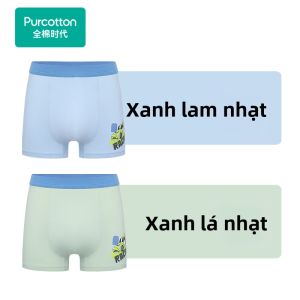 Purcotton | Quần Lót Boxer Teenage Boys Thoáng Khí Cotton