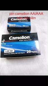 Hộp 40 Viên Pin AA (2A) Camelion pin tiểu AAA (3A) Camelion Super Heavy Duty Chính hãng