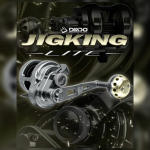 Reel Pancing OH DAIDO JIGKING LITE HS 6.0:1 (5+2 Bearing) SW Over Head Murah - Engkus Fishing