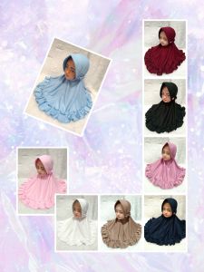 hijab anak Vania jilbab anak paud usia 3-7 tahun kerudung instan model terbaru