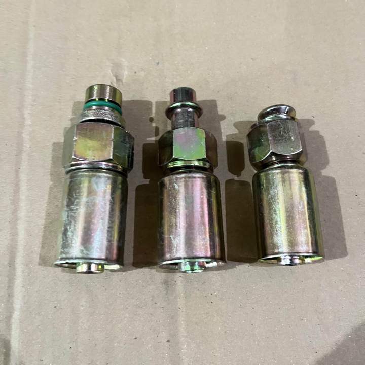 Fitting Press 3/8, 1/2, 5/8 Lurus '180 Oring R134 & R12 & Flare Besi ...