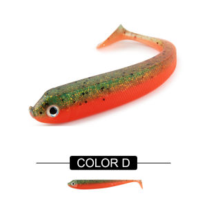Spinpoler Soft Plastic Fishing Bait Paddle T Tail Swimbait Shad Fishing Lure Silicone 75mm 95mm 125mm Crankbait Bass Pike Trout