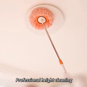 [Ready Stock] Multifunctional Dusting Ceiling Mop Floor Mop Car Wash Mop Retractable Sunflower Floor Cleaner