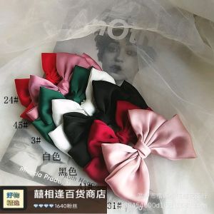 Silk Butterfly Knot Half Finished Products Accessories Satin Hair Decorations Lolita Shoe Cap Accessories Mobile Phone Case Decorations
