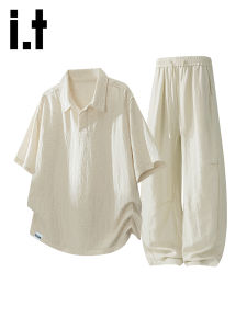 izzue | Bộ Đôi Tencel Linen Thoải Mái Cho Nam Mùa Hè