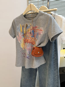 MISHANGYICHU | Korean Style Loose Slimming T-Shirt