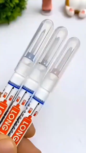 4PCS/16PCS Long Nib Permanent Marker Pen Quick Dry Waterproof Oil Based Marker School Office Supplies