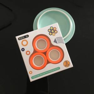 WOWEIAOKUANG | Finger Spin Magnetic Ring Toy Stress Relief Educational Fun