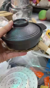 Nồi nhôm đúc chống dính VẠN LỢI có nắp dùng kho thịt kho cá kho quẹt cao cấp tiện lợi