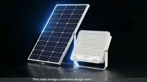 0 Electricity Bill: Upgrade Solar Outdoor Flood Light & IP67 Waterproof Street Light