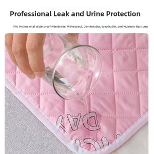 Waterproof Absorbent Mattress Pad for Adults and Seniors Large Size