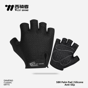 West Biking | Breathable Cycling Half-Finger Gloves