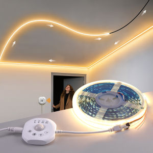 PIR Motion Sensor LED Chasing Light Strip WS2811 Pixels Addressable Tape For Room Path Corridor Aisle Ceiling Decor Night Lamps