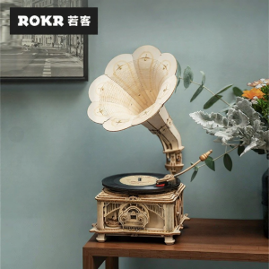 ROKR | DIY Sáng Tạo Máy Nghe Đĩa Cổ Trung Quốc Mới