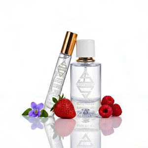 SCENT SOCIETY HER Perfume for Women 50ml/10ml - Long Lasting Premium Eau de Parfum - Sweet Red Berries & Jasmine - Modern & Chic Women’s Fragrance - High-End Floral Fruity Scent - Feminine Signature Perfume - Gift Idea